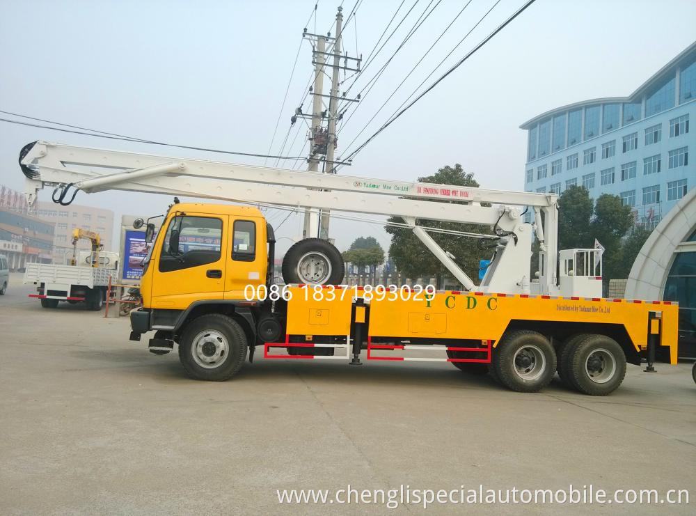 Isuzu 6x4 22 Meters Aerial Bucket Truck 3 Jpg